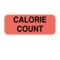 Nevs Calorie Count Label 7/8 x 1-5/8" D-0509 - alternate 1